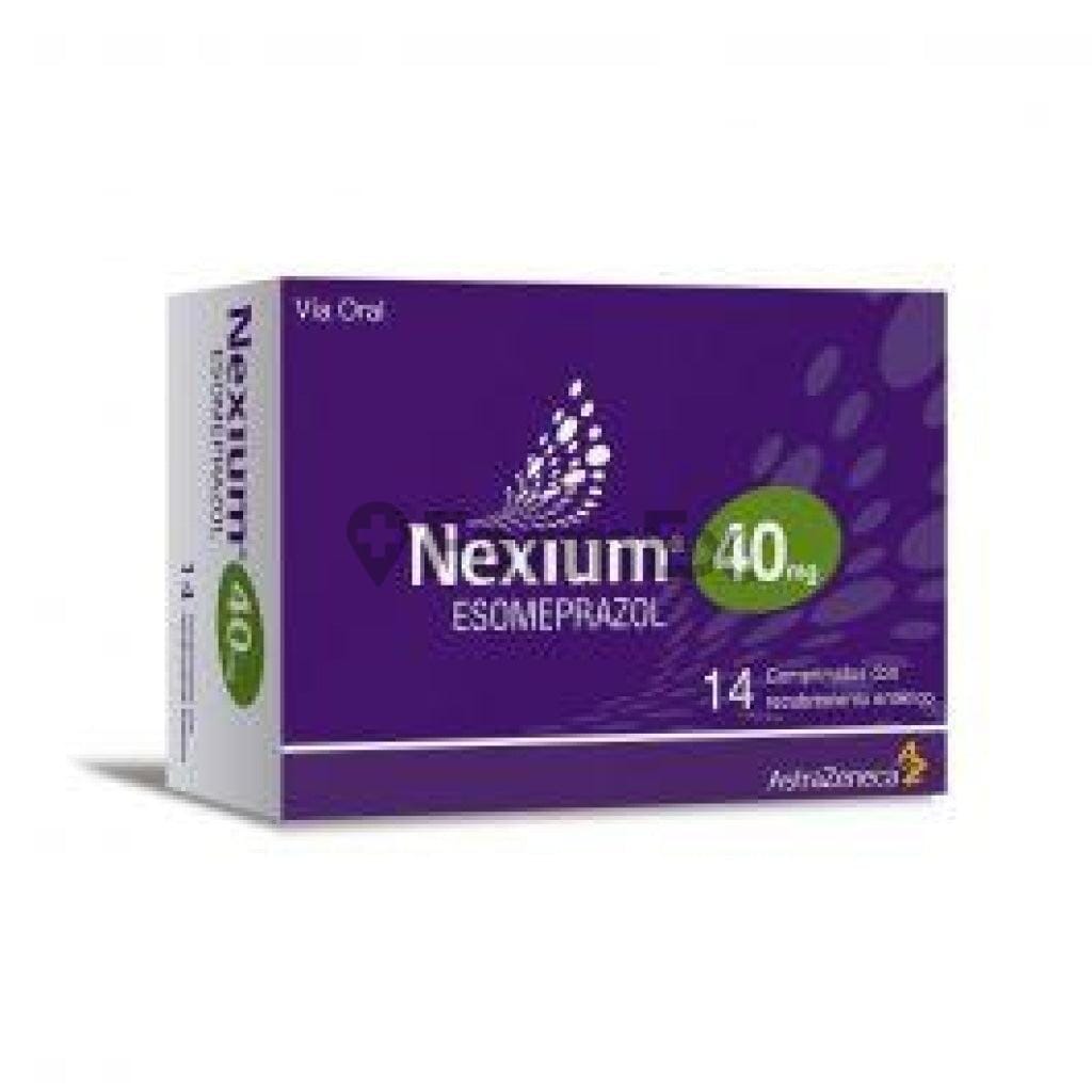 Nexium 40 mg x 14 comprimidos Farmex-BanMedica-Persistente